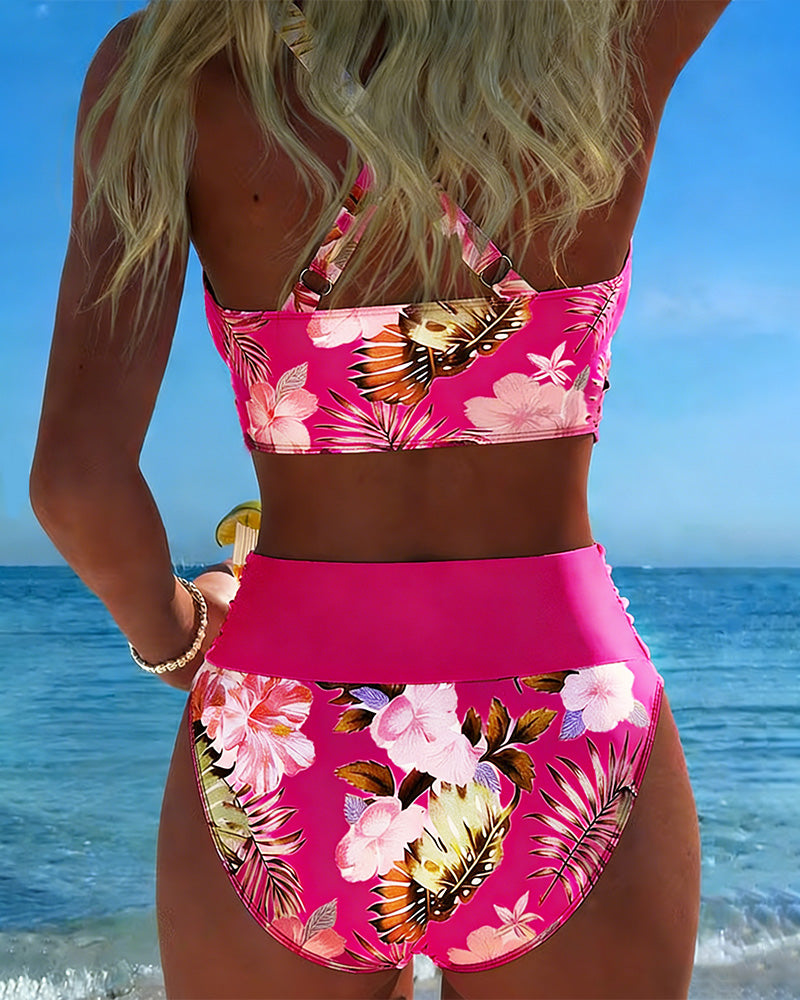 Jolina | Floral Contrast Split Bikini – Isabels Modehaus (Bild 15)