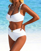 Robin | Eleganter Bikini mit Metallgürtel – Isabels Modehaus (Bild 5)