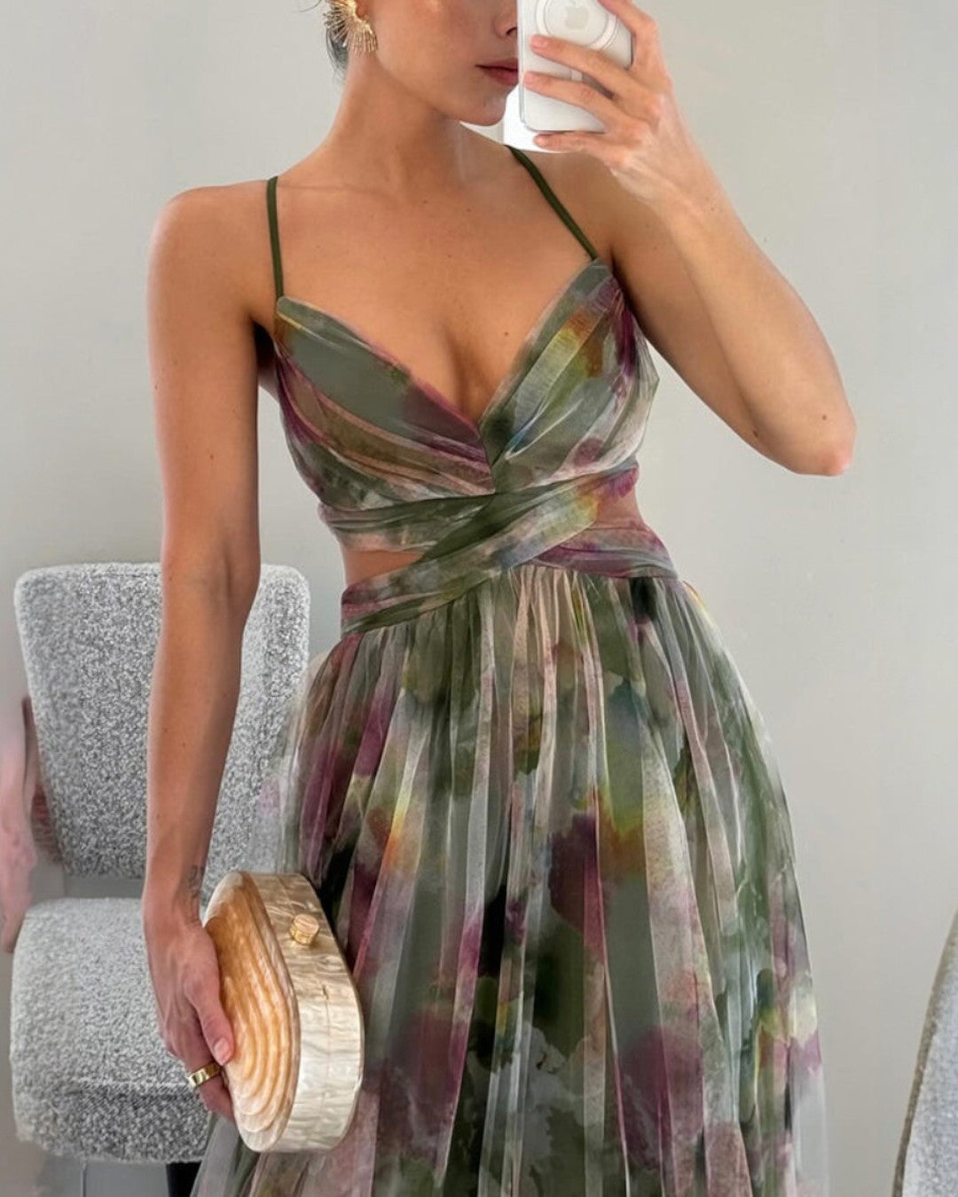Flora | Maxikleid mit Blumenprint