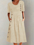 Sofia™ | Gestreiftes Sommerkleid – Isabels Modehaus (Bild 4)
