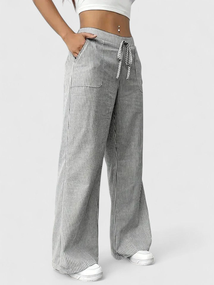 Bequeme Weite Hose mit Eleganten Details – Isabels Modehaus (Bild 4)