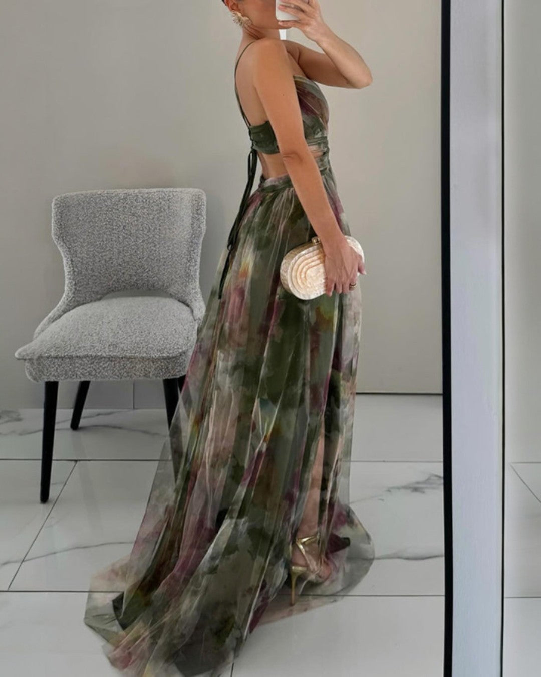 Flora | Maxikleid mit Blumenprint