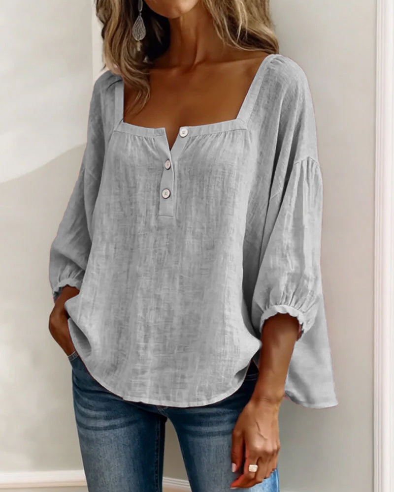 Liva | Essenzielle langarmbluse – Isabels Modehaus (Bild 19)