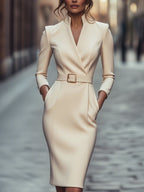 Moderne Kleid mit Gürtel – Isabels Modehaus (Bild 5)