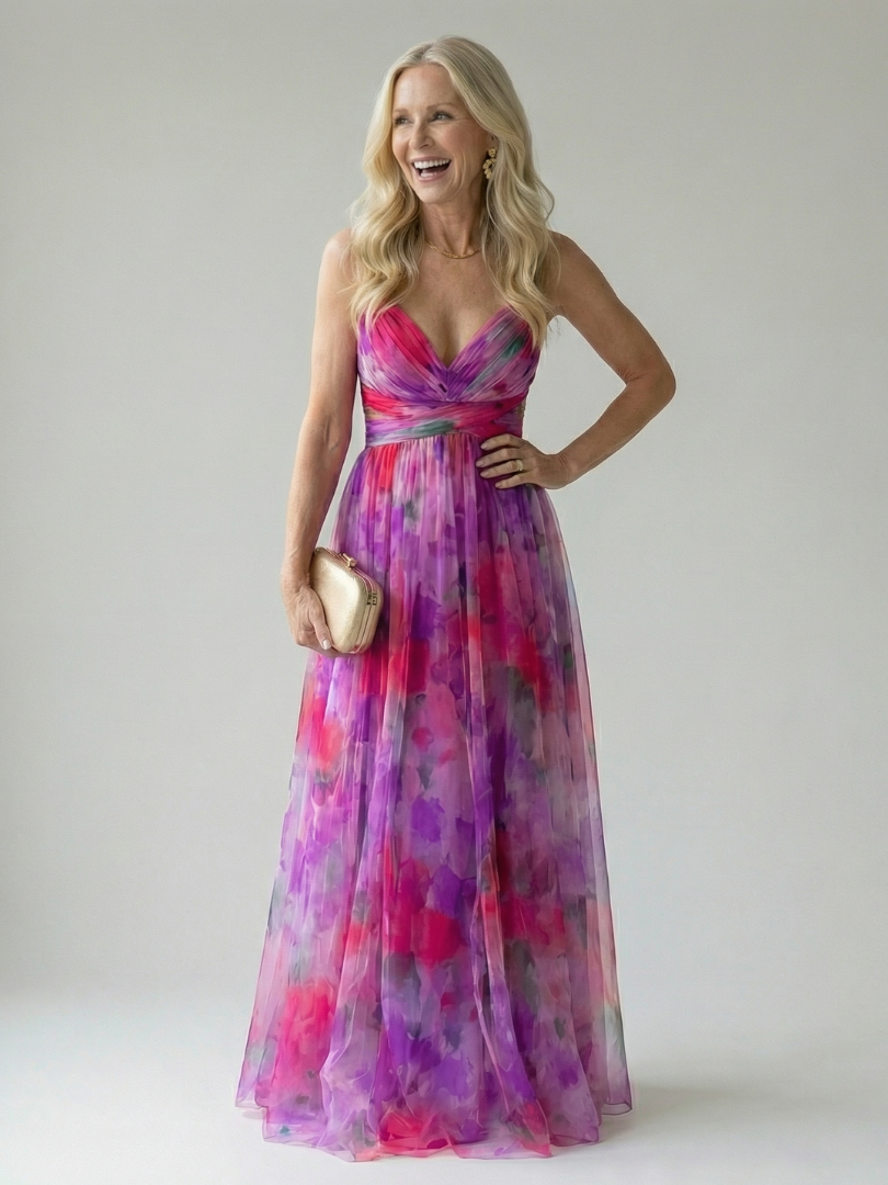 Isel | Soft Wrap Maxi Kleid – Isabels Modehaus (Bild 8)