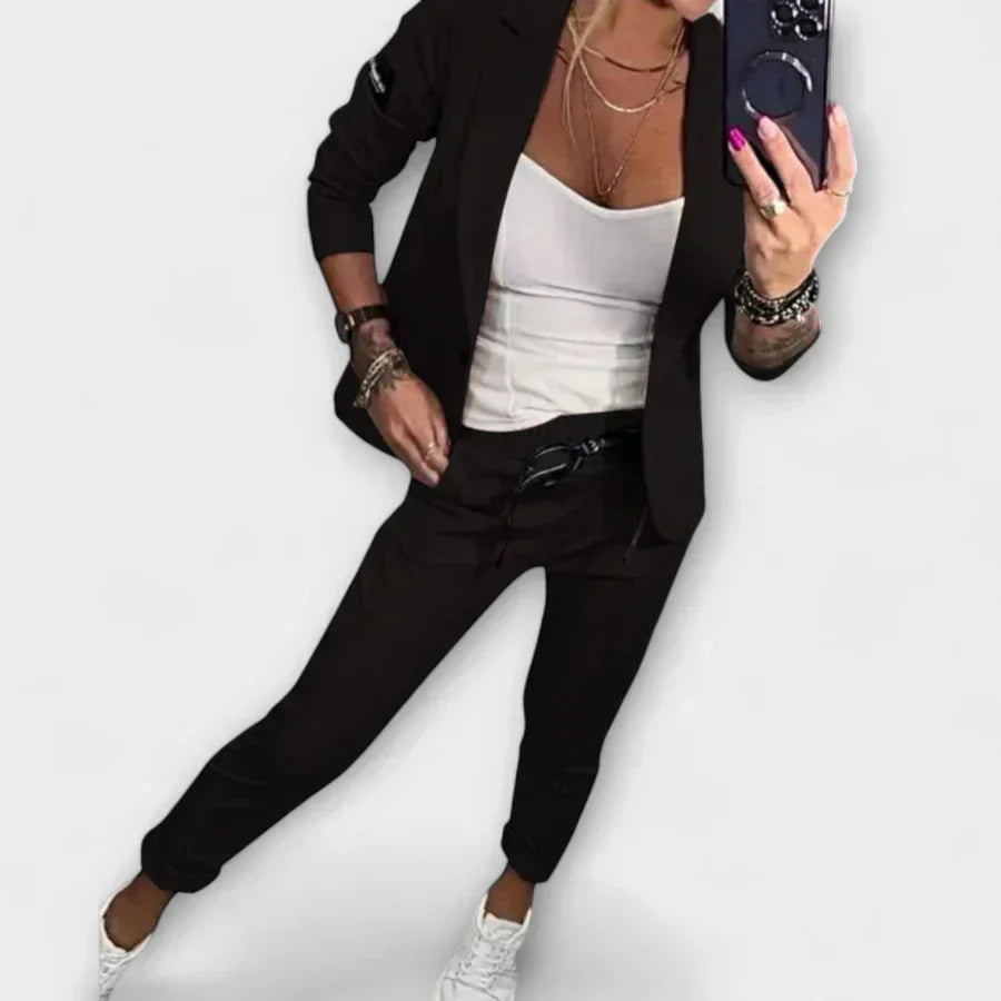 Vionne | Elegantes Set aus Top, Jacke und Hose – Isabels Modehaus (Bild 4)