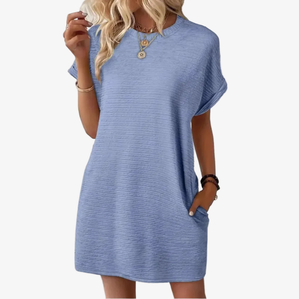 Ivay™ – Minimalistisches Sommerkleid mit Rundhalsausschnitt – Isabels Modehaus (Bild 11)