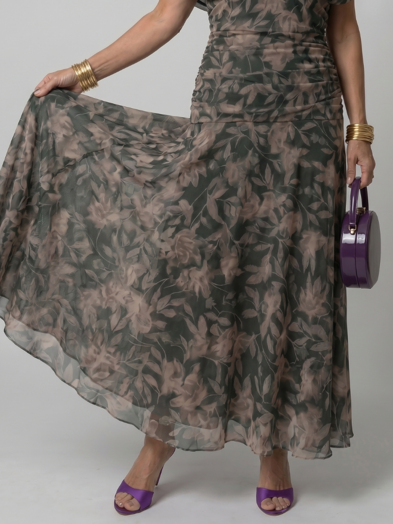 Calen | Off-Shoulder Midi Kleid – Isabels Modehaus (Bild 7)