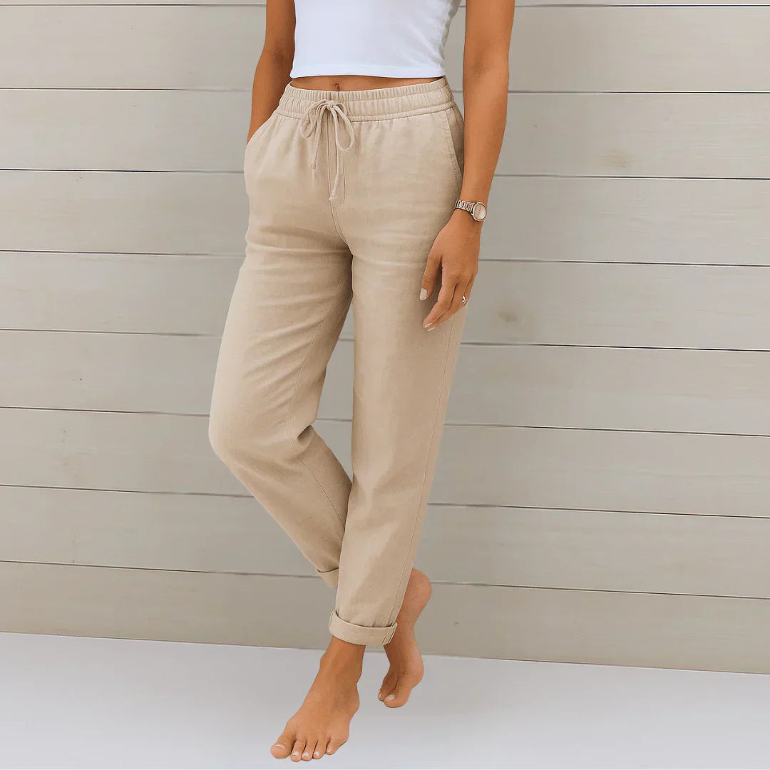 MAYLORA | LEICHTE UND ZEITLOSE DAMENHOSE – Isabels Modehaus