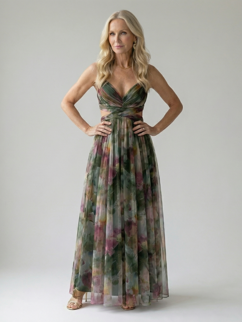 Isel | Soft Wrap Maxi Kleid – Isabels Modehaus (Bild 11)