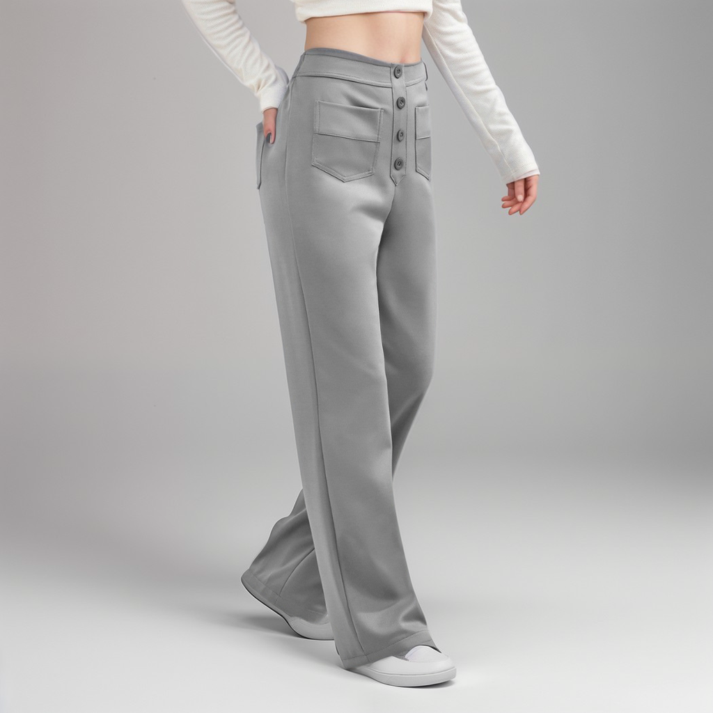 Elastische Hose mit hoher Taille – Isabels Modehaus (Bild 23)