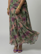 Calen | Off Shoulder Flow Midi Kleid – Isabels Modehaus (Bild 13)