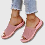 Elara | Strick Komfort-Sandalen – Isabels Modehaus