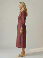 Lune | Natürliches Wickel-Midikleid – Isabels Modehaus (Bild 14)