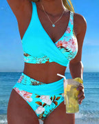 Jolina | Floral Contrast Split Bikini – Isabels Modehaus (Bild 8)