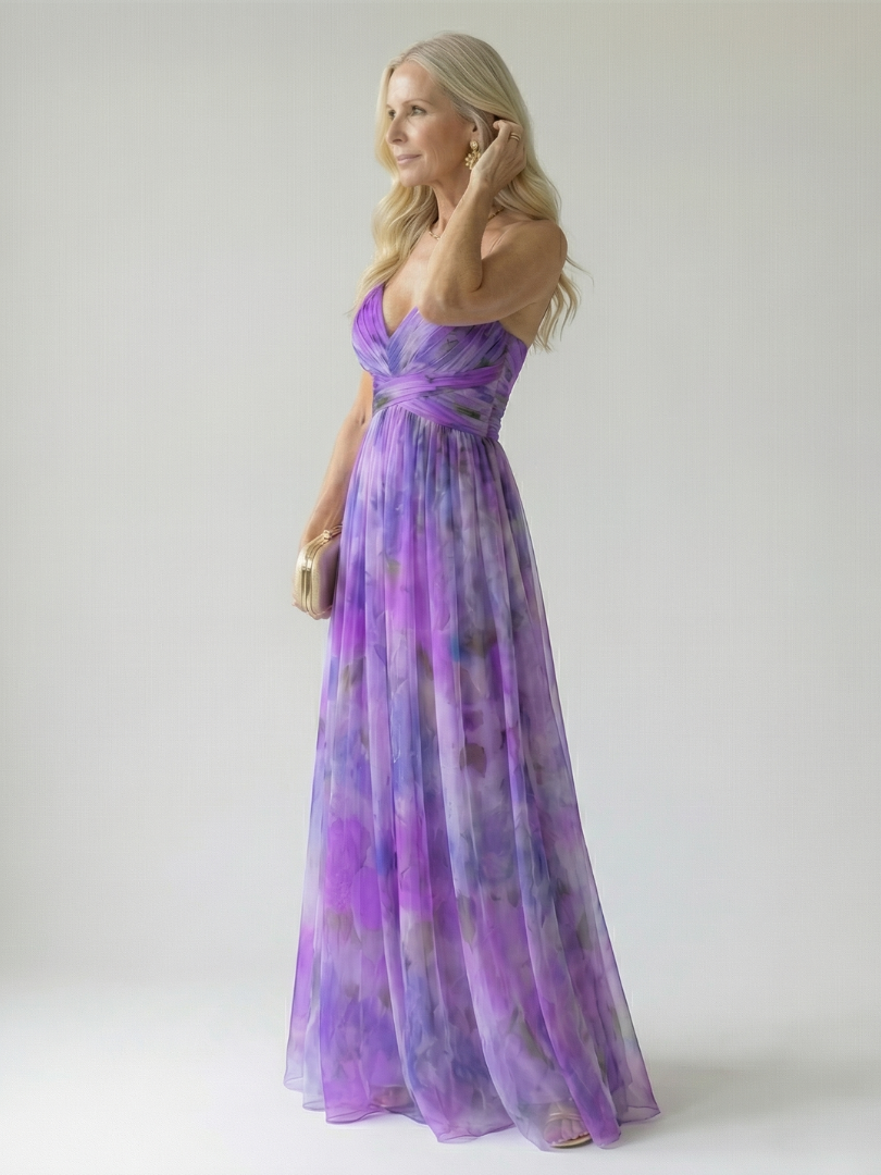 Isel | Soft Wrap Maxi Kleid – Isabels Modehaus (Bild 15)