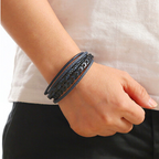 Lederarmband für Herren | robust, stilvoll und zeitlos – Isabels Modehaus (Bild 4)