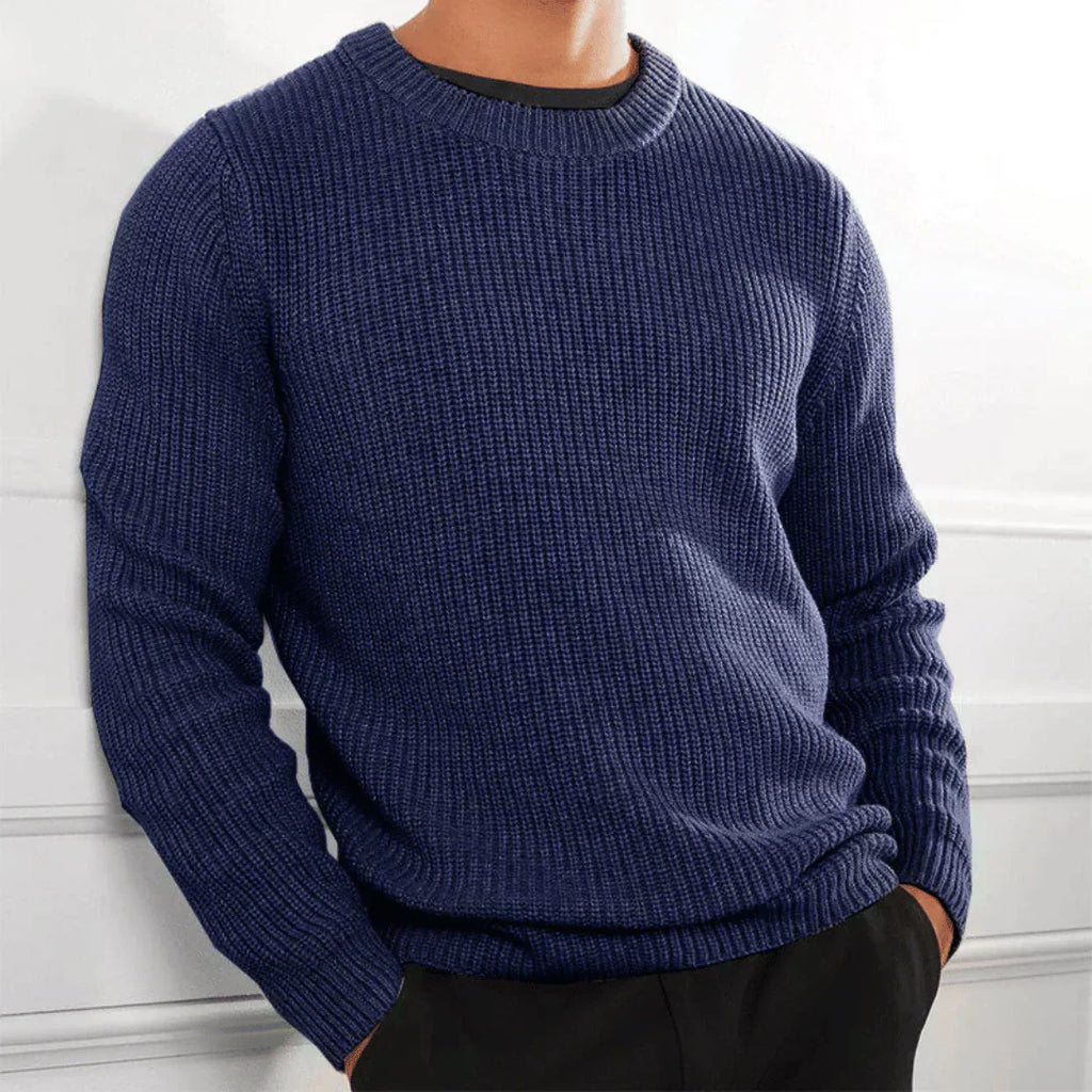 Bastian | Stylischer Pullover mit Rundhalsausschnitt für Herren – Isabels Modehaus (Bild 2)