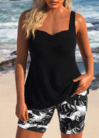 Edith | Tankini mit floralem Shorts – Isabels Modehaus