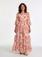 ROSALIE | FLORALER RÜSCHEN-MAXIKLEID – Isabels Modehaus (Bild 2)