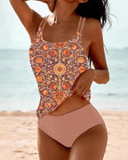 Madeleine | Vintage Blumenmuster Tankini Set – Isabels Modehaus (Bild 3)
