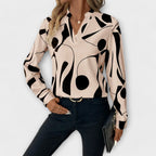 Zaylith | Elegante V-Ausschnitt-Bluse – Isabels Modehaus