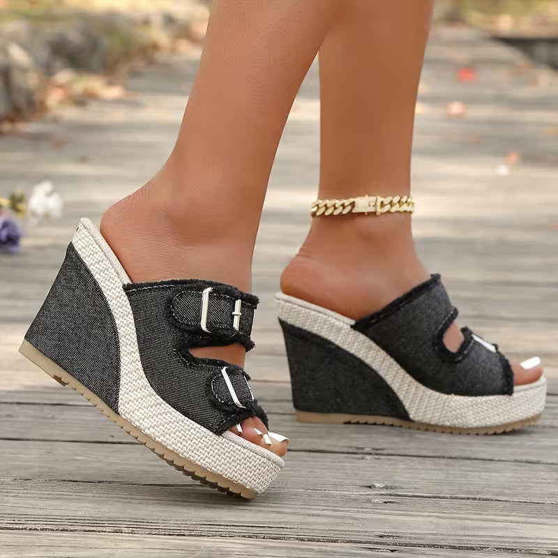 Atelier | Fray Edge Wedge Sandalen – Isabels Modehaus (Bild 14)