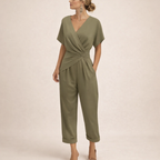 Kayla | Eleganter Wickel-Overall – Isabels Modehaus (Bild 3)