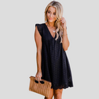 Elspeth™ – Sommerkleid mit Taschen, Spitze & Integrierten Shorts – Isabels Modehaus (Bild 9)