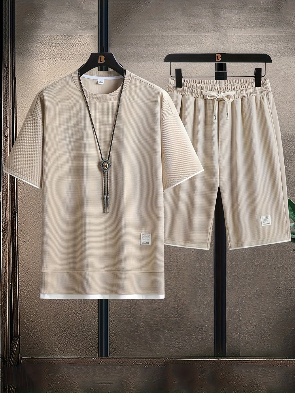 Cole | Waffelstrick Freizeit- & Sportset – Isabels Modehaus