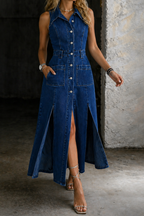 Camille | Offene Front Weste Kleid – Isabels Modehaus (Bild 3)
