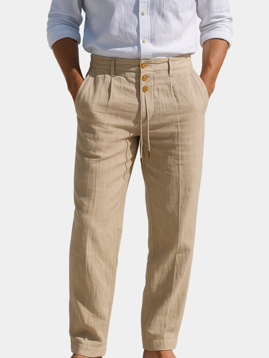 Elias | Leichte Leinenhose – Isabels Modehaus (Bild 7)