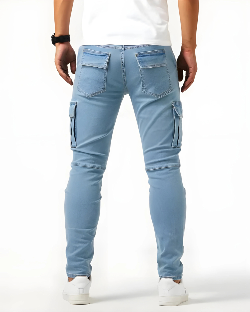Dario | Bequeme Stretch Cargo-Hose für jeden Tag – Isabels Modehaus (Bild 4)
