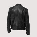 Massimo | Zeitlose Bikerjacke aus veganem Leder – Isabels Modehaus (Bild 3)