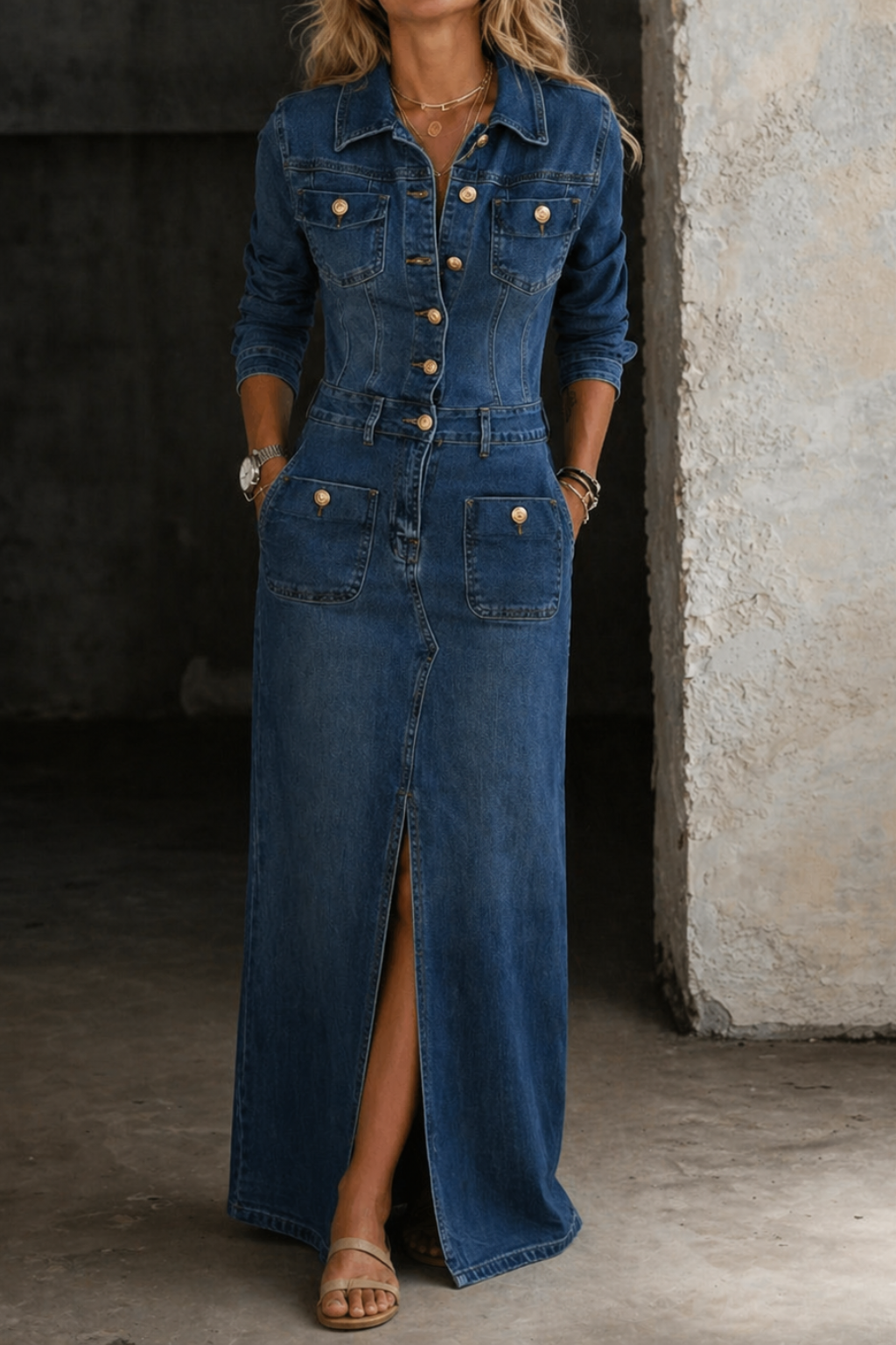 Leila | Klassische Denim-Eleganz – Isabels Modehaus