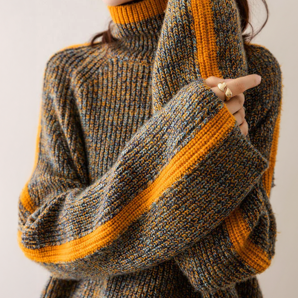Eva I Pullover mit Rollkragen – Isabels Modehaus (Bild 2)