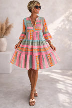 Lebhaftes Midi-Kleid mit Luftigem Komfort – Isabels Modehaus