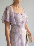 Vaelis | Midi-Kleid mit Flügelärmel – Isabels Modehaus (Bild 3)