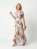Savannah | Floral Plissierter Midi – Isabels Modehaus (Bild 2)
