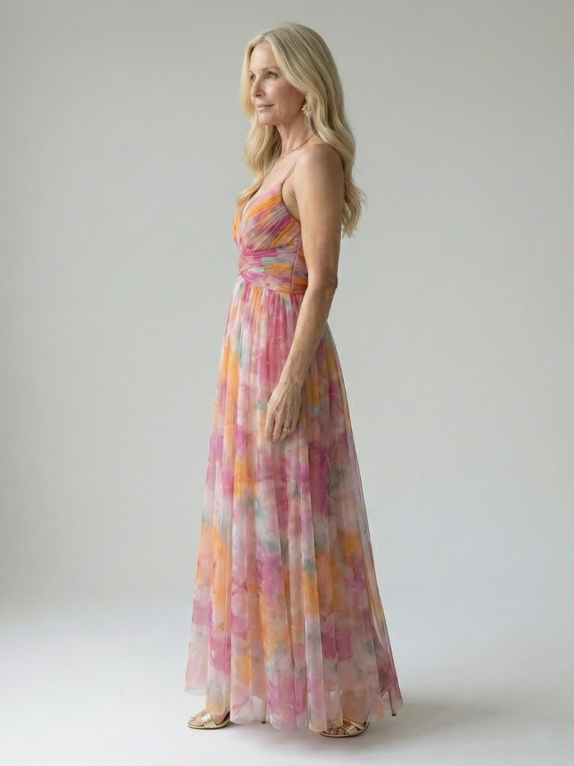 Isel | Soft Wrap Maxi Kleid – Isabels Modehaus (Bild 2)