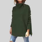 Annelise I Oversize Pullover mit Rollkragen – Isabels Modehaus (Bild 4)