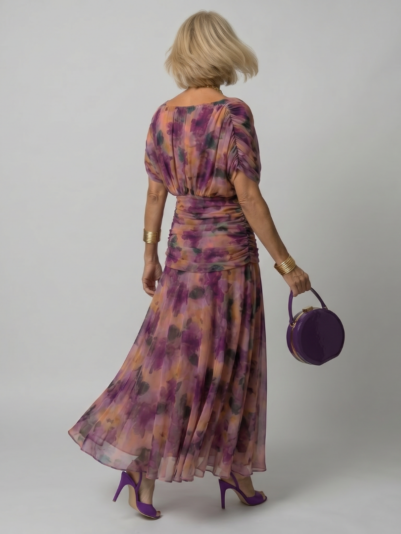 Calen | Off-Shoulder Midi Kleid – Isabels Modehaus (Bild 4)