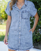Kaelia | Jeanshemdkleid – Isabels Modehaus (Bild 5)