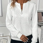 Lucia I Pullover mit Reißverschluss – Isabels Modehaus (Bild 5)