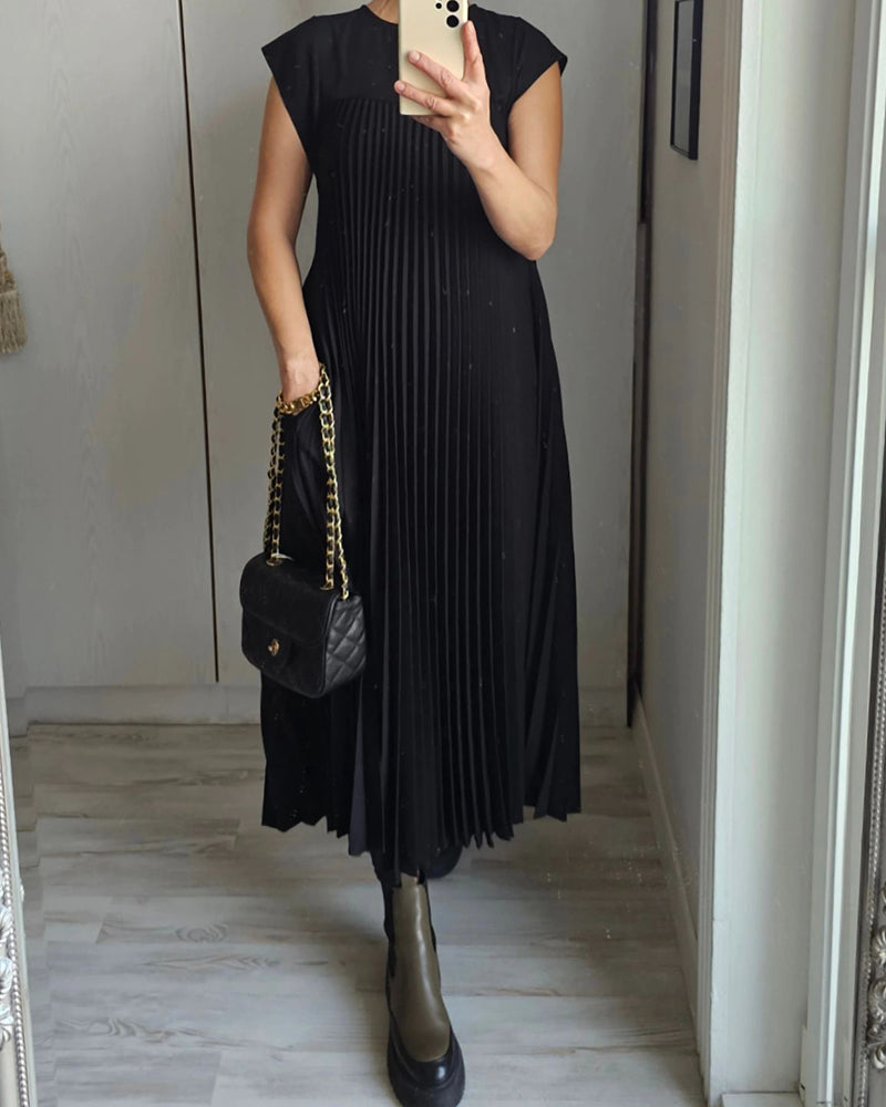 Petra™ – Zeitloses & Bequemes Plissiertes Kleid – Isabels Modehaus (Bild 11)