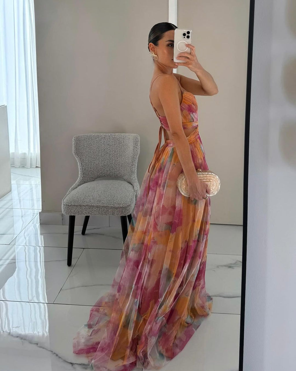 Flora | Maxikleid mit Blumenprint