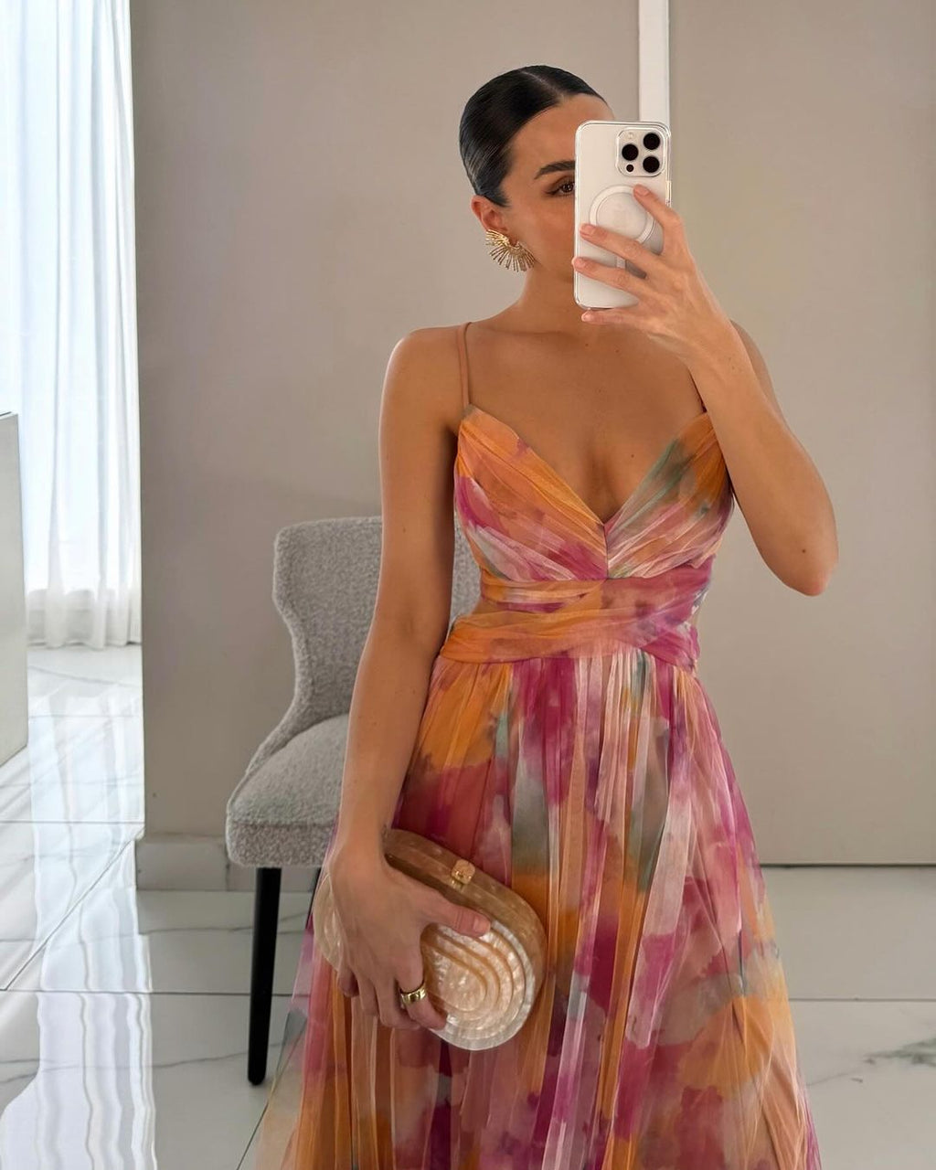 Flora | Maxikleid mit Blumenprint