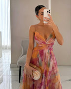 Flora | Maxikleid mit Blumenprint