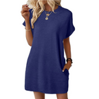 Ivay™ – Minimalistisches Sommerkleid mit Rundhalsausschnitt – Isabels Modehaus (Bild 4)