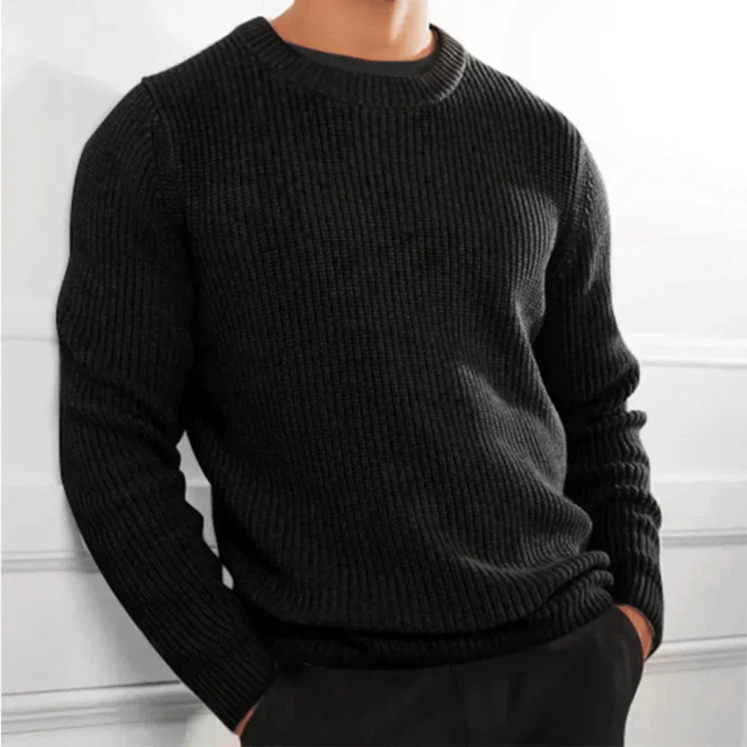 Bastian | Stylischer Pullover mit Rundhalsausschnitt für Herren – Isabels Modehaus (Bild 3)